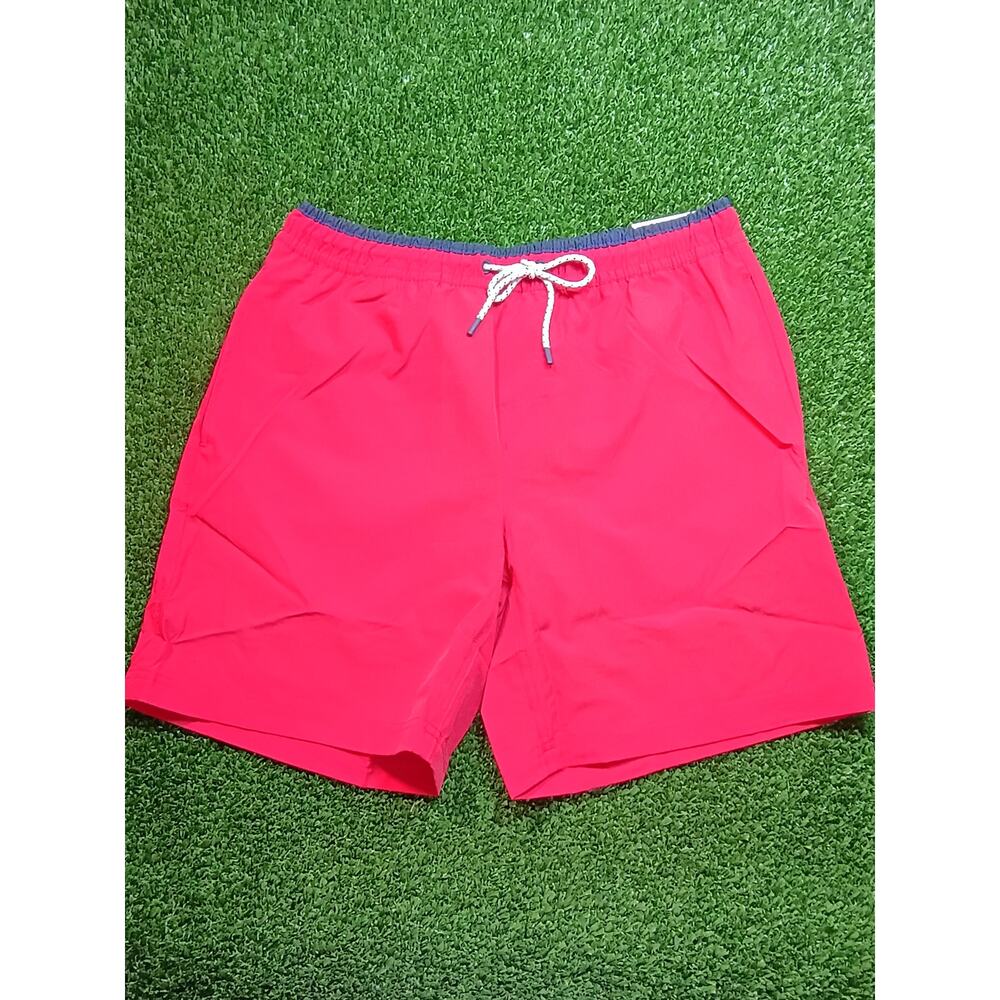 Member's Mark Men's Red Resort Swim Trunks - Medium NWT